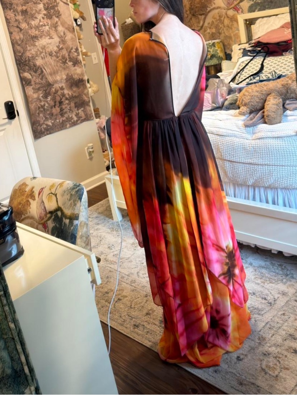 Retrofete Heldley chiffon dress
